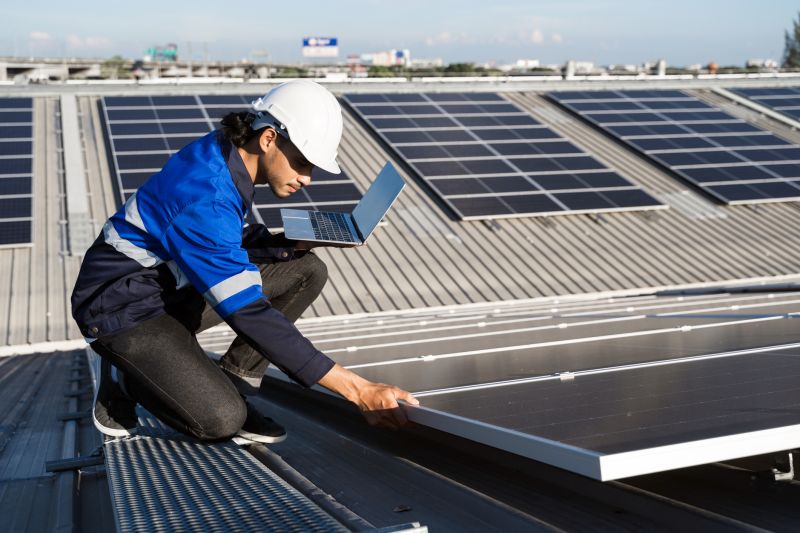 Regular maintenance of solar panels